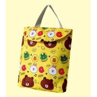 ราคา ถุงผ้าใส่แพมเพิส ใส่ของอเนกประสงค์ ใส่ขวดนม แพมเพิส หนังสือ ฯลฯ มีหูหิ้ว ผ้า Polyester กันน้ำ กันฝุ่น (20052313718)