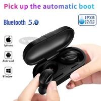 ราคา หูฟังบลูทูธ 5 0 เบสหนัก หูฟัง Bluetooth TWS5 0 หูฟัง True wireless หูฟังไร้สาย หูฟัง TWS Wireless Bluetooth Headset Sports Earbuds For iOS Huawei Xiaomi Samsung All Smart Phone (1686586087)
