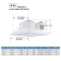ราคา พัดลมระบายอากาศ ที่ดูดอากาศในห้องน้ำ พัดลมดูดอากาศ 220v พัดลมระบายอากาศห้องน้ำ 8 10 12 นิ้ว ห้องน้ำ ในโรงแรม ห้องนั่งเล่น สไตล์หน้าต่าง (15032048982)