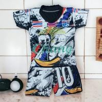ราคา ชุดกีฬาเด็ก ผ้าพิมพ์ลายมาใหม่สวยๆ สำหรับเด็ก 7 เดือน 5 ขวบ (20921364542)