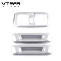 ราคา Vtear ด้านหลังซันรูฟสวิตช์ปุ่มฝาครอบตกแต่งอะไหล่รถยนต์สติกเกอร์ตกแต่งภายในอุปกรณ์เสริมสำหรับ Kia Carnival KA4 2023 2022 2021 (13772512523)