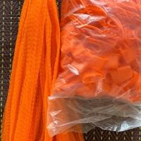 ราคา ถุงตาข่ายสีส้ม ถุงตาข่ายใส่ผลไม้ ถุงตาข่ายจำนวน 50 ชิ้น (2756574478)