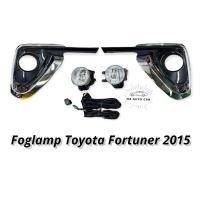 ราคา ไฟตัดหมอก fortuner 2015 2016 2017 2018 สปอร์ตไลท์ โตโยต้า ฟอจูนเนอร์ foglamp Toyota Fortuner 2015 2018 (11129557364)