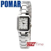 ราคา Pomar นาฬิกาข้อมือผู้หญิง สายทังสเตน รุ่น PM76003SS02 สีเงิน หน้าปัดขาว (8011074216)