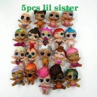 ราคา LOLs Surprise Original Dolls with Accessories Clothes Outfit Dress 8cm Big Sister Baby Figure (11725699676)