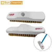 ราคา Sun Brand แปรงขัดพื้นขนทองเหลือง แปรง ด้าม แปรงถูพื้น แปรงขัดเอนกประสงค์ หัวเกลียวหมุนด้ามเหล็ก คละสี (459153269)