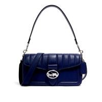 ราคา กระเป๋าสะพายข้าง COACH 5567 GEORGIE SHOULDER BAG WITH LINEAR QUILTING SVCT (8124032815)