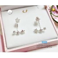 ราคา ต่างหูเงินแท้92 5 แบบก้านเสียบ ประดับเพชร cz งานน่ารักๆ เล่นแสงดีมากๆ ค่ะ เรือนเงินแท้ (11309085237)