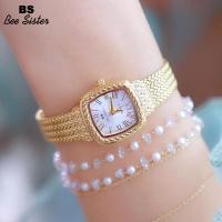 ราคา BS Bee Sister ขายร้อนผู้หญิงนาฬิกาแฟชั่น Casual หรูหราเกาหลีรุ่นนาฬิกาข้อมือควอตซ์กันน้ำสายสแตนเลสสุภาพสตรี Elegant Diamond Rhinestone นาฬิกาของขวัญสำหรับ Famale 1722 (15422701634)