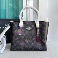 ราคา แท้100 COACH Mini MOLLIE TOTE 25 IN SIGNATURE CANVAS มีหลายสีให้เลือก (21260712102)