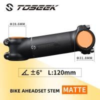 ราคา TOSEEK แฮนด์บาร์รถจักรยาน31 8มม อลูมิเนียม ก้านคาร์บอนมุม6 17องศา Mtb จักรยานเสือหมอบสเต็มอะไหล่สำหรับจักรยาน (12078909026)