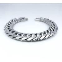 ราคา S 250 สร้อยข้อมือสแตนเลส เลสข้อมือ 16mm ไม่ลอกไม่ดำ สแตนเลสแท้ ใส่อาบน้ำได้ ความยาวเลือกได้ตามต้องการ (13608421564)