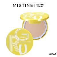 ราคา มิสทิน กรู ออยล์ คอนโทรล เพอร์เฟค เพาเดอร์ SPF 30 PA เจนทู MISTINE GRU OIL CONTROL ผลิตปี 2021 cosmoแป้งตุ๊กตา (18284292784)