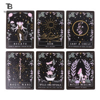 ราคา TONGBAO01 1กล่องไพ่ไพ่ทาโรต์ภาษาอังกฤษ TAROT Oracle cards Deck Game PARTY Supplies (20237105873)