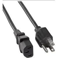 ราคา สายAC Power 3 Prong Power Cord Extension Cable Male Plug 3x1mm ความยาว1 5M Black intl (190442108)