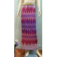 ราคา ผ้าถุงไหม ผ้าซิ่นไหม ผ้ามัดหมี่ฝ้ายย้อมคราม ขนาด2 หลา (2681016696)