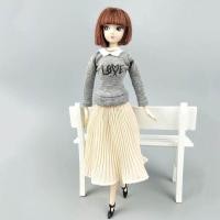 ราคา แฟชั่นเสื้อผ้าตุ๊กตาสำหรับ Barbie ตุ๊กตาชุดดอกไม้พรรคชุดชุดเสื้อและ Midi กระโปรงชุด 1 6 อุปกรณ์ตุ๊กตาเด็กของเล่น (1088652954)