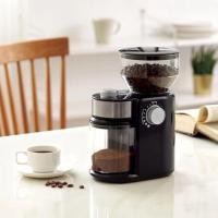ราคา Electric Coffee Grinder Coffee Mill Machine Coffee Bean Grinder Machine Flat Burrs Grinding Machine Black EU PLUG (18821488022)