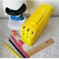 ราคา พร้อมส่งกล่องดินสอ กระเป๋าดินสอ 3 ชั้น 3 ซิป (8567051354)