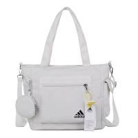 ราคา สไตล์ใหม่คุณภาพสูงADIDASกระเป๋าพกพาความจุขนาดใหญ่ของผู้หญิงกระเป๋าพกพาแบบสบาย ๆ กระเป๋าโท้ทแบบเรียบง่าย (18907857804)