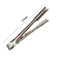 ราคา ที่คีบน้ำแข็งปลายหยัก ที่คีบสแตนเลส 430 ที่คีบขนม ที่คีบอาหาร (20694662314)