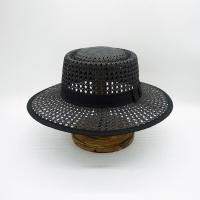 ราคา หมวกทรงสูงผู้หญิงสีดำขาวปานามาทอมือชายหาดพักผ่อนช่วงฤดูร้อนหมวกฟางเดินทาง (20342579638)