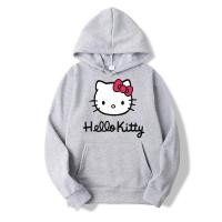 ราคา เสื้อแจ็คเก็ตกันหนาว เสื้อฮู้ดแขนยาว หมวกน่ารักแฟชั่นสไตล์เกาหลี ผ้าสำลี 168ลายคิตตี้ (5433192523)