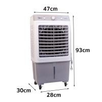 ราคา พัดลมแอร์เย็น เครื่องปรับอากาศ พัดลมไอน้ำ พัดลมไอเย็น เครื่องปรับอากาศแบบพกพา พัดลมปรับอากาศ กรองอากาศได้ เย็นเร็ว มี2ขนาด Simpler (17323726179)