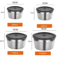 ราคา เบนโตะ Wadah Baja Tahan Karat กล่องอาหารกลางวันคุณภาพสูงกล่องอาหารกลางวันสแตนเลสสตีลกันรั่ว (19695561618)