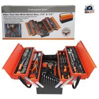 ราคา ชุดเครื่องมือ ประแจ ชุดบล็อก 85 ชิ้น ชุดประแจบล็อก ชุดประแจแหวนข้างปากตาย ไขควง คีม ขนาด 1 4 นิ้ว และ 1 2 นิ้ว Socket Set (18716376529)