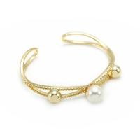 ราคา Kemstone กำไลข้อมือมุกหรูหราชุบทองสร้อยข้อมือเงินสำหรับผู้หญิงเครื่องประดับของขวัญแฟนสาว (11270107168)