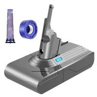 ราคา 21 6V V8 Battery Adapter Pre Filter Rear Filter Spare Parts Accessories Replace for Dyson V8 Batteries V8 Absolute V8 Animal Vacuum Cleaner (19678747181)