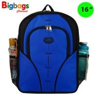 ราคา BigBagsThailand กระเป๋าเป้สะพายหลัง Romar Polo กระเป๋าเป้สำหรับเด็ก กระเป๋าเป้นักเรียน 16 นิ้ว รุ่น R7181B Black (9571089114)