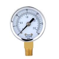 ราคา Mini Dial Pressure Gauge scale Black (20374442175)