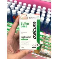 ราคา Oxecure Sulfur Soap อ๊อกซีเคียว ซัลเฟอร์ โซพ สบู่สำหรับผิวที่เป็นสิว 30g 100g (19859682216)