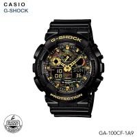 ราคา Casio G shock นาฬิกาข้อมือผู้ชาย สีดำ สายเรซิ่น GA 100CF Series รุ่น GA 100CF GA 100CF 1A GA 100CF 1A9 (20481832902)