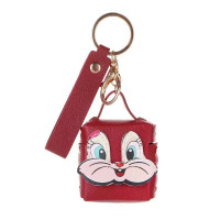 ราคา กระเป๋ากุญแจน่ารัก 1 ชิ้น กระเป๋าใส่เหรียญกระต่าย กระเป๋านักเรียนขนาดเล็ก พวงกุญแจรถ จี้ กระเป๋าสตางค์สุภาพสตรี กระเป๋าใส่เหรียญหนัง PU เหรียญ กระเป๋าสตางค์เหรียญ พวงกุญแจ (20826474585)