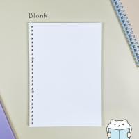 ราคา กระดาษรีฟิล DIY สมุดโน๊ตเติมไส้ Refillable Notebook Refill Paper A4 B5 A5 Grid Dot Line Blank Cornell by mimisplan (18791245054)