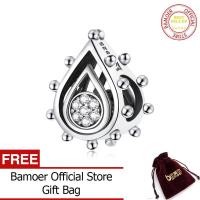 ราคา BAMOER แท้925เงินสเตอร์ลิง Lotus Bud Charm สำหรับเงินสร้อยข้อมือ DIY กำไลข้อมือทำเครื่องประดับลูกปัด SCC1723 (5993782210)