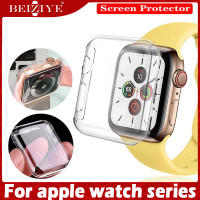 ราคา 2 ชิ้นกรณีสำหรับ For apple watch 9 8 7 SE 6 ซีรีส์ 41mm 45mm 44mm 38mm 41mm 42mm มิลลิเมตรเคส TPU HD ล้างปกบางเฉียบสำหรับ apple watch ultra ultra 2 49mm series 9 8 7 SE 6 มิลลิเมตร (16343220447)