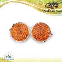 ราคา ไฟหรี่ ข้าง ทรงกลม แบบสกรู เลนส์สีส้ม 2 ชิ้น ขนาด 4 5นิ้ว Jeep Aftermarket Parts Willys Jeep CJ3 CJ5 CJ6 CJ2A CJ3A CJ3B ประตู ปี1945 1975 มีบริการเก็บเงินปลายทาง (8795059623)