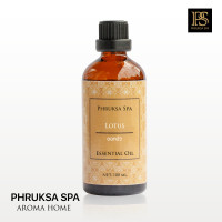 ราคา Phruksa Spa น้ำมันหอมระเหยธรรมชาติบริสุทธิ์ 100 กลิ่น ดอกบัว 100 มล Essential Oil Pure 100 100 ml Lotus ใช้สำหรับเครื่องพ่นไอน้ำ เตาอโรม่า (487762558)