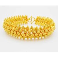 ราคา Thai Jewelry สร้อยข้อมือ ทองคำ ลายดอกพิกุล ทองสุโขทัย ผู้หญิง งานชุบทองไมครอน ชุบเศษทองคำแท้ 96 5 น้ำหนัก 2 บาท เครื่องประดับ ทองหุ้ม (17223410244)