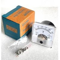 ราคา แพ็ค1ตัว 99T1 AV 250V AM 50 โวลต์มิเตอร์ AC250V ขนาด50x50mm ACโวลต์มิเตอร์ แบบเข็ม0 250VAC โวลต์มิเตอร์AC แบบเข็ม วัดแรงดันไฟฟ้าแบบเข็ม Volt Meter โวลต์มิเตอร์แบบเข็มAC โวลต์มิเตอร์แบบเข็ม ACมิเตอร์ (