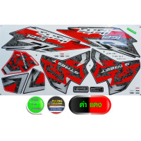 ราคา สติ๊กเกอร์ CLICK 125i ปี 2013 รุ่น 6 สติ๊กเกอร์มอไซค์ CLICK 125i STREET ปี 2013 รุ่น 6 สีสวย สีสด สีไม่เพี้ยน (5533608005)