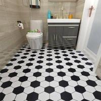 ราคา สติ๊กเกอร์ติดพื้นในห้องน้ำวอลเปเปอร์กันน้ำกันลื่นสติ๊กเกอร์ติดผนัง PVC ห้องน้ำห้องครัวกระเบื้องปูพื้นกันลื่น (11739041991)