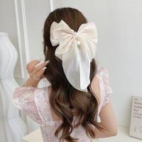 ราคา กิ๊บติดผมใหม่กิ๊บติดผมรูปโบว์ใหญ่สีชมพูกิ๊บเกาหลีกิ๊บริบบิ้นไข่มุก (17713801742)