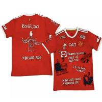 ราคา Manchester United 2022 23 Manchester United 2023 Teamviewer Jersey new man united shirt Manu2023 home shirt AAA (15599532143)