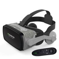 ราคา Shinecon แว่นตา3D เสมือนจริงกล่อง Google VR พร้อมตัวควบคุม VR Daydream (15088729501)
