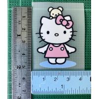 ราคา ตัวรีดติดเสื้อ Hello kitty 1 แผ่นฟิมล์รีดร้อน อาร์มติดเสื้อ DIY คิตตี้ (12657465334)
